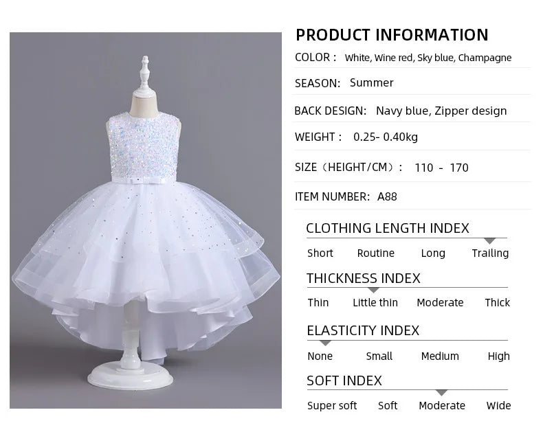 New Girl Dresses Fashion Exquisite Versatile Evening Dress Banquet Trailing Prom Dress Performance Exquisite Runway Dresses 2025