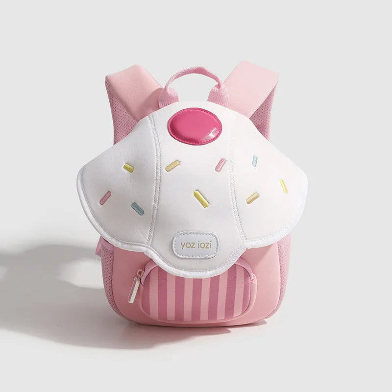 Children Cute Backpack Boys Girls Mushroom Style Schoolbag Kindergarten Preschool Baby Bag Kids Casual Soft Shoulders Pack