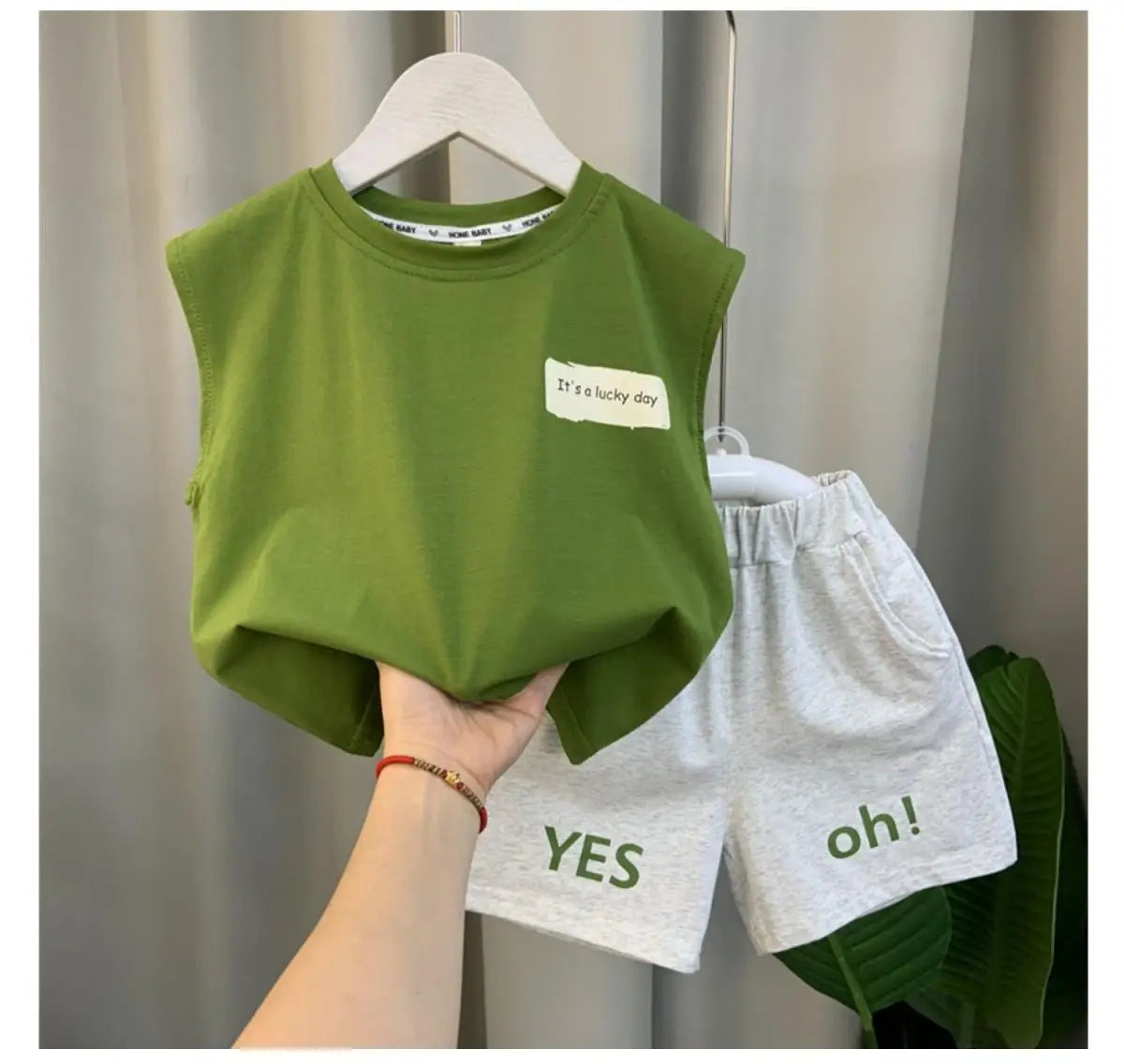 New Boys Girl - New Boys Baby Girl Summer Vest Set Summer Sleeveless Fashion Boys' and Children's Handsome Two Piece Set
