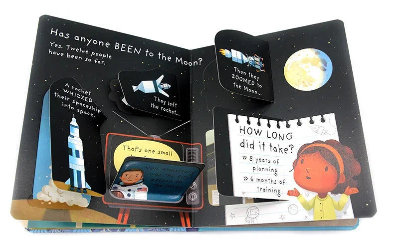 Kids Scientific Knowledge Learning Picture Books Usborne English Daily Knowledge Reading Book Early Educational Montessori