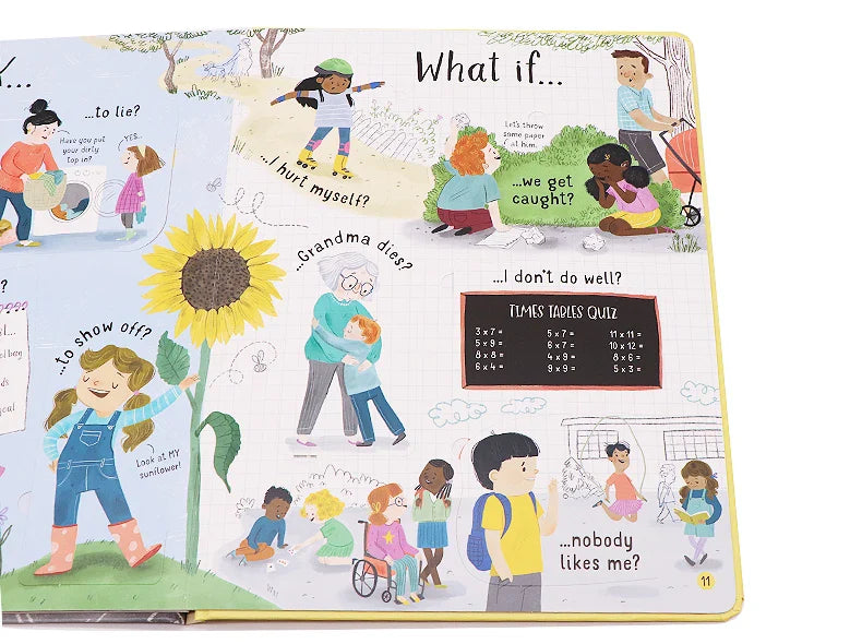 Usborne lift-the-flap Questiones and Answers about Feelings English Educational Picture Book Baby kids learning reading gift