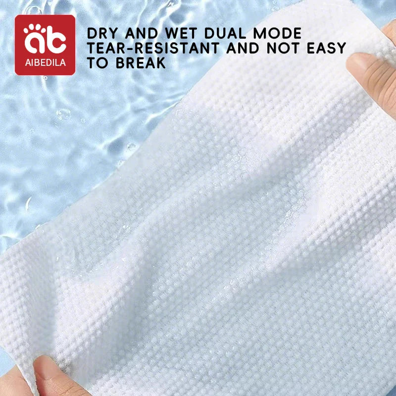 AIBEDILA Disposable Bath Towel Baby Bath Towel Skin-friendly Thick Bath Towel Face Travel Portable Face Towel Highly Absorbent