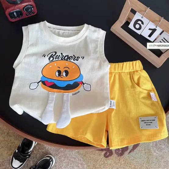 Baby Boys Summer Clothing Set – Cotton Casual Outfit - Boys Summer & Party Dresses - Baby's World (view 70)
