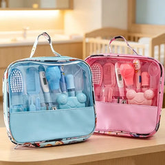 13 Pcs Portable Baby Healthcare Kit Professional Nursing Tools Newborn Daily Care Set Including Nail Clipper Manicure Supplies
