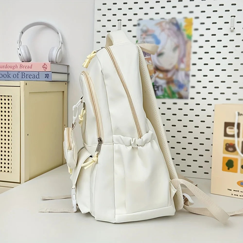 College Backpack for Middle School and High School Students, Versatile Large Capacity Backpack, Computer Backpack