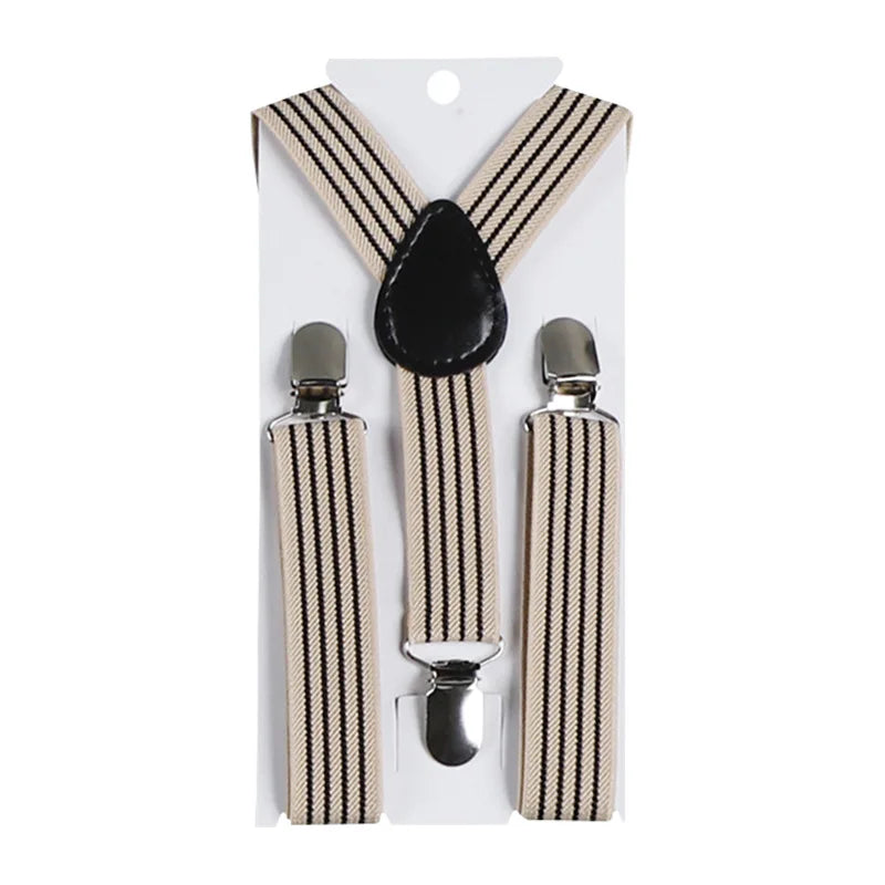 Kids Adjustable Suspenders – Elastic Clip-On Braces for Boys & Girls - Boys Summer & Party Dresses - Baby's World (view 8)