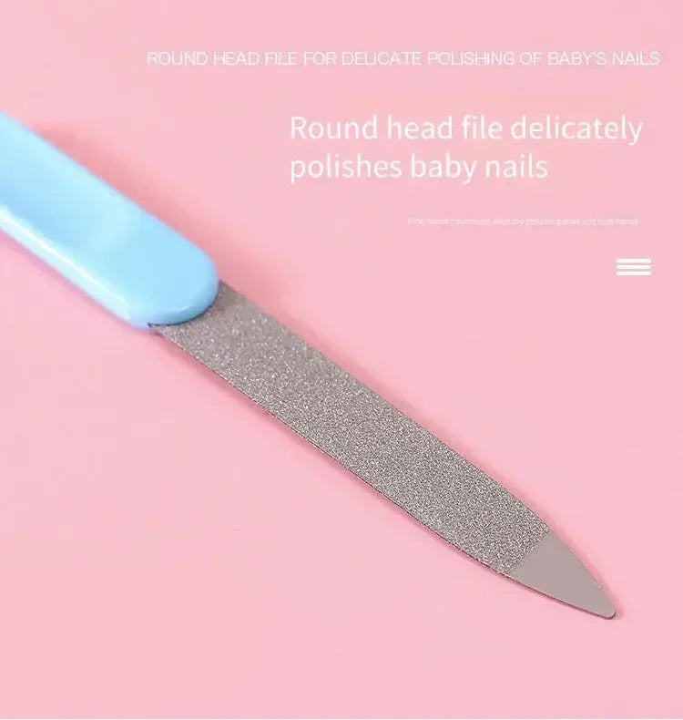 13 Pcs Portable Baby Healthcare Kit Professional Nursing Tools Newborn Daily Care Set Including Nail Clipper Manicure Supplies