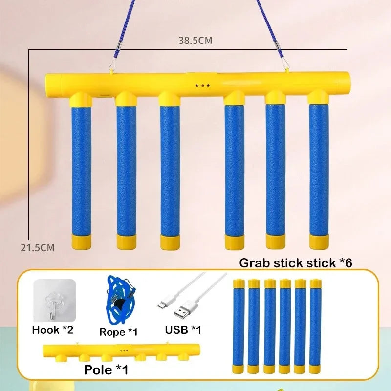 Catch Sticks Game Falling Sticks Catch Toy Sensory Integration Training Drop Catch Win Reaction Training Reflex Challenge Game