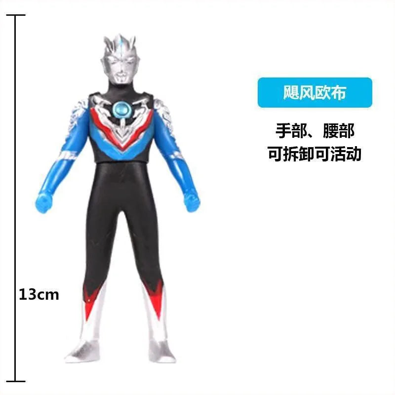 BANDAI Ultraman Soft Rubber Series EX Ultraman G Powered Tregear Tartarus Collectible Model Toys Children Birthday Gift