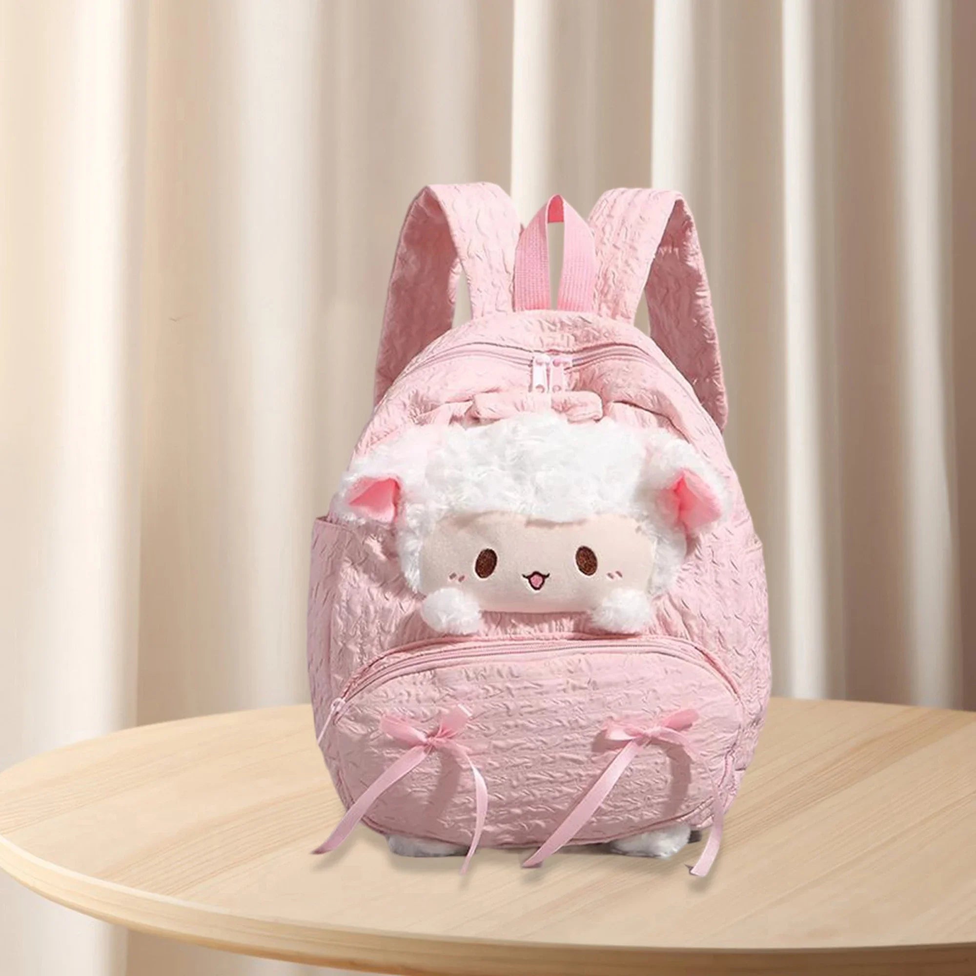 Cute Backpack For girls Cartoon Sheep Large Capacity School Backpack Kids Girls