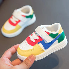 Baby Shoes Infants Boys Girls Childrens Sneakers Kids Baby Shoes Leather Shoes Soft Soles Flat Childrens Sports Shoes Fashion