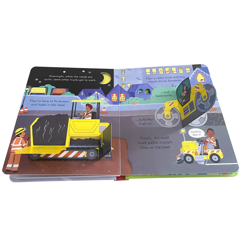 Usborne Peep Inside How Works Series Scientific Knowledge Learning Picture Book in English Daily Bedtime Reading Book