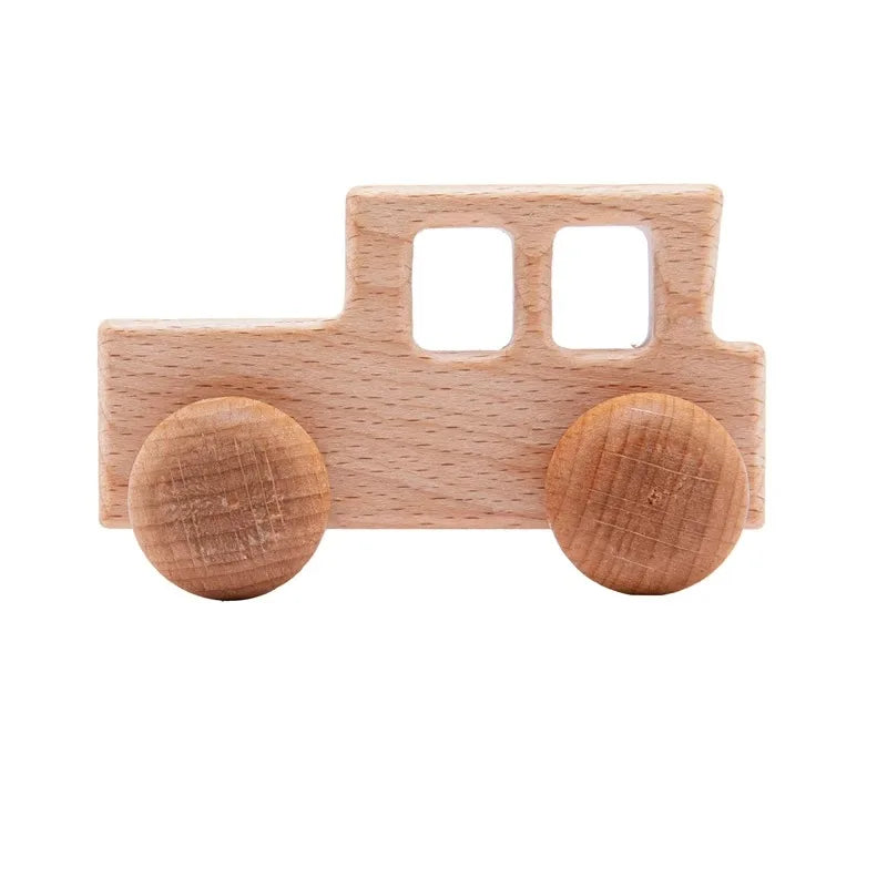 Montessori Toys Wooden Train Birthday Toy Baby Educational Toys Wooden Trolley Baby Learning Toys Number Of Wood Baby Toys Gifts
