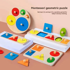 Wooden Puzzle Montessori | Baby's World Bangladesh