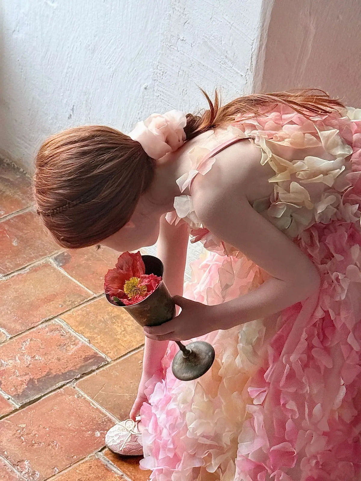 Children Heavy Industry Flower Dress Girls Birthday Banquet Princess Dress Children High End Performance Dress