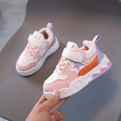 fashionable running shoes with star patternssNew stylechildren's breathable sports shoes forboys and girls,outdoor casual shoes