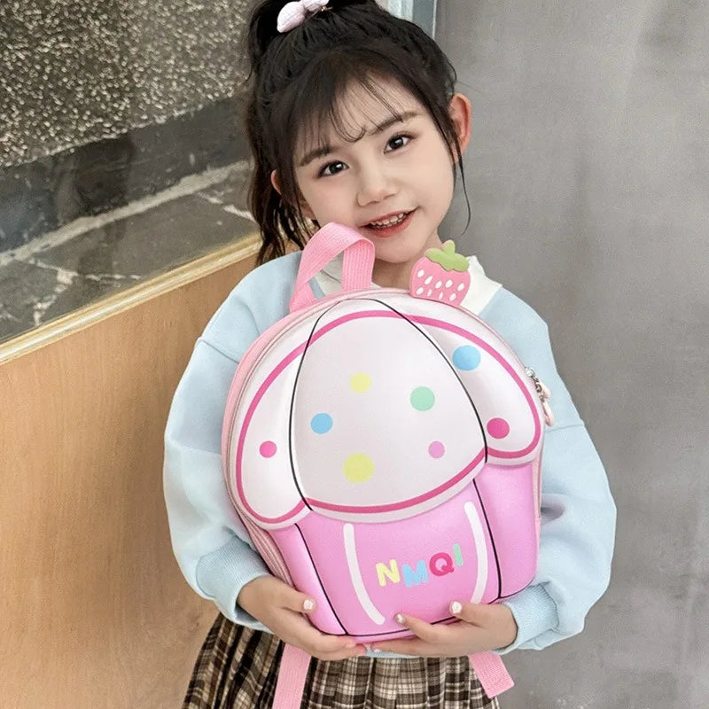 1pcs New Cute Cartoon Niche Design for Men and Women 2025 Backpack Lightweight Kindergarten Schoolbag for Women