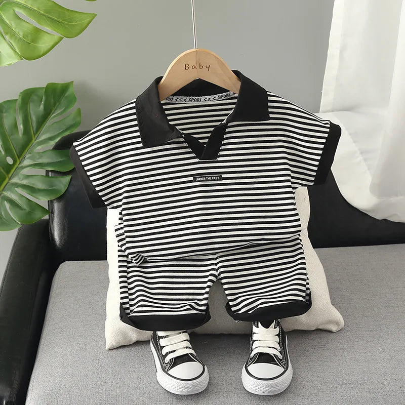 Baby Boys Summer Clothing Set – Cotton Casual Outfit - Boys Summer & Party Dresses - Baby's World (view 54)