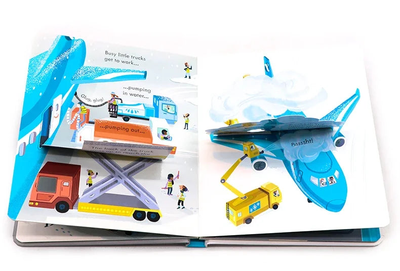 Usborne Peep Inside How Works Series Scientific Knowledge Learning Picture Book in English Daily Bedtime Reading Book