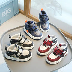 Fashion Girls' Shoes 2025 Spring New Kids Sneakers Simple Versatile Girls Casual Shoe Soft Soled Anti Slip Boys Shoes Кроссовки