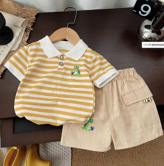 Baby Boys Summer Clothing Set – Cotton Casual Outfit - Boys Summer & Party Dresses - Baby's World (view 69)