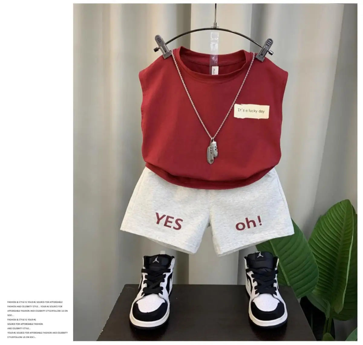 New Boys Girl - New Boys Baby Girl Summer Vest Set Summer Sleeveless Fashion Boys' and Children's Handsome Two Piece Set