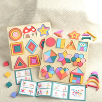 Montessori Children Wooden Rainbow DIY | Baby's World Bangladesh
