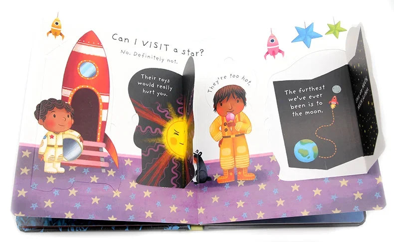 Kids Scientific Knowledge Learning Picture Books Usborne English Daily Knowledge Reading Book Early Educational Montessori
