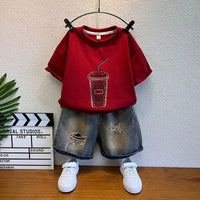 Korean Boys Summer Children's Top and | Baby's World Bangladesh