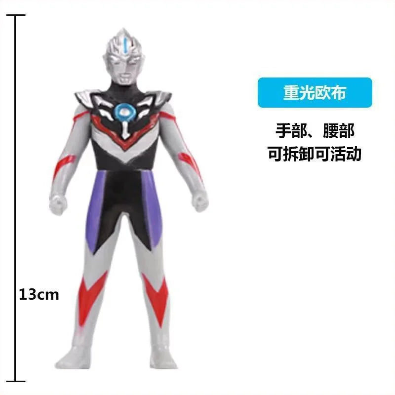 BANDAI Ultraman Soft Rubber Series EX Ultraman G Powered Tregear Tartarus Collectible Model Toys Children Birthday Gift