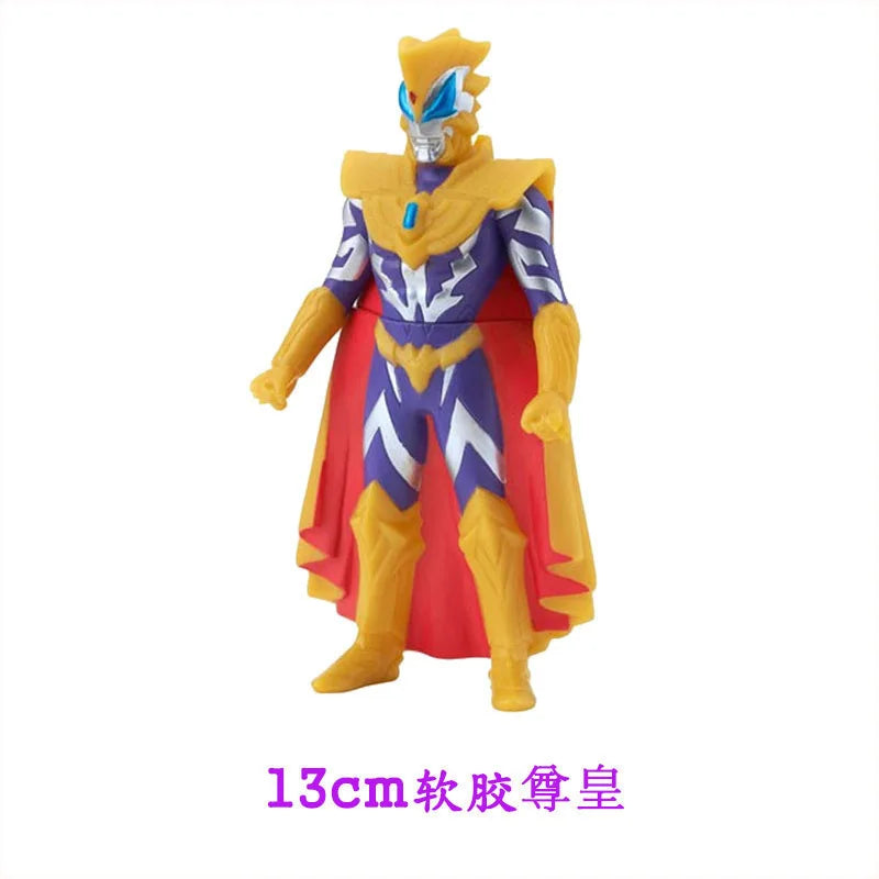 BANDAI Ultraman Soft Rubber Series EX Ultraman G Powered Tregear Tartarus Collectible Model Toys Children Birthday Gift