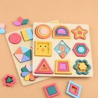 Baby Monterssori Toy Wooden Jigsaw Puzzle | Baby's World Bangladesh
