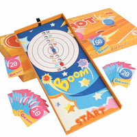 Kids Pinball Machine Board Games Flipper Pinball Battle Table Toy Logical Thinking Brain Teaser Game Party Social Toy Xmas Gift