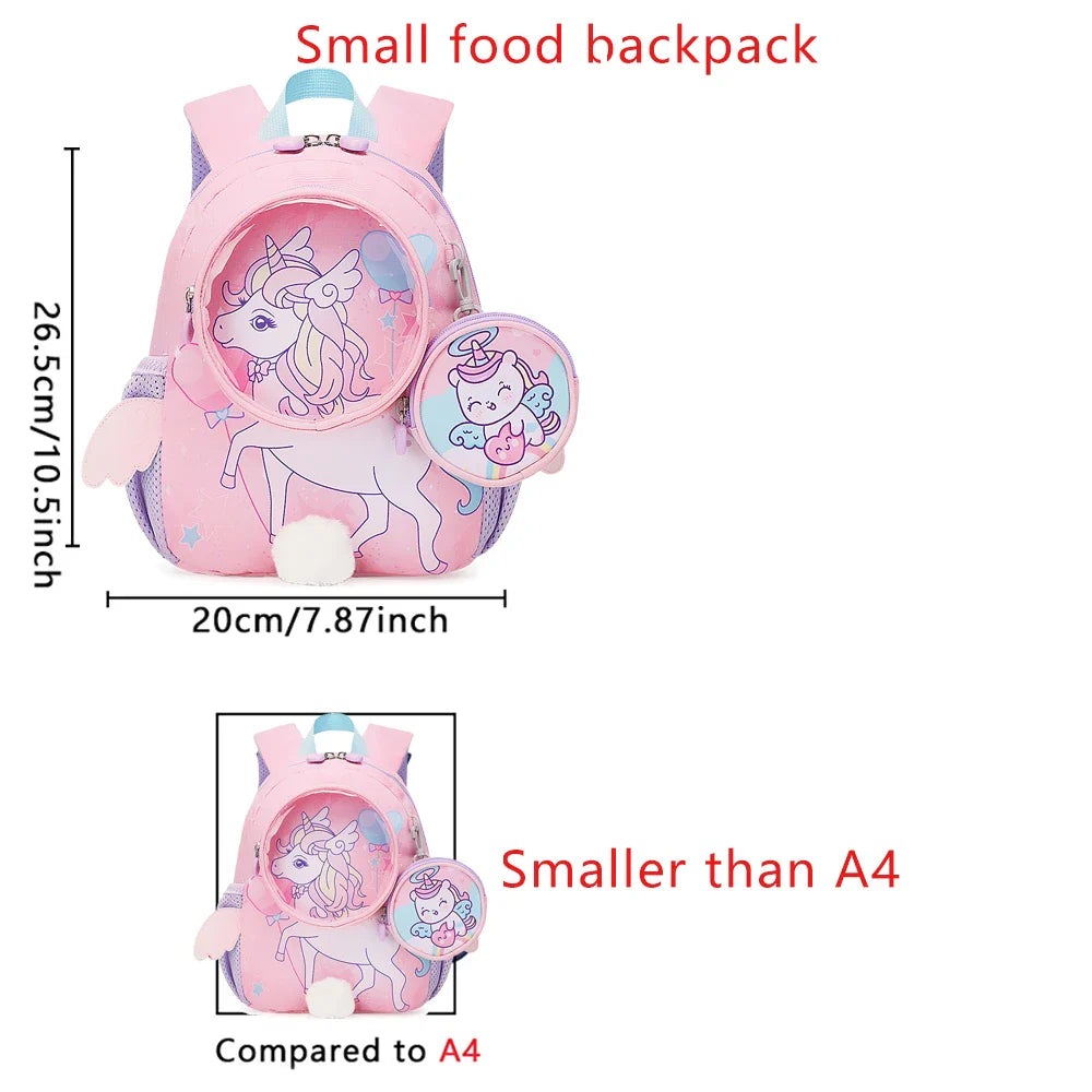 Small Toddler Backpacks 10.5inch Small food bag Baby Schoolbag