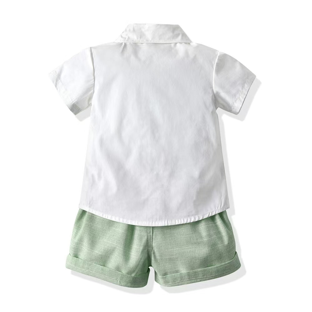 Baby Fashion Summer Party Dress Set - T-shirt Set - Baby's World (view 5)