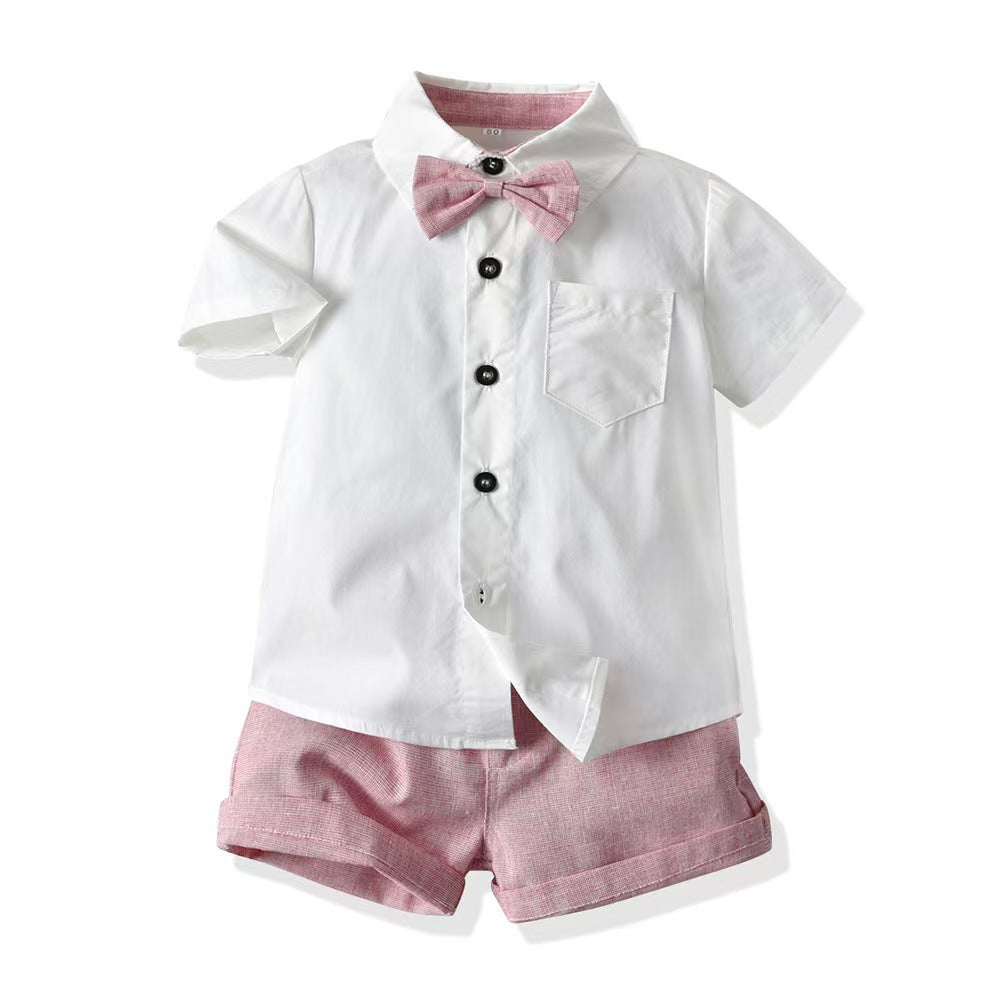Baby Fashion Summer Party Dress Set - T-shirt Set - Baby's World (view 8)