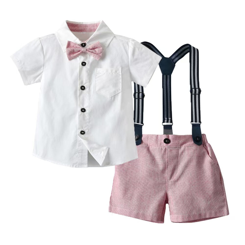 Baby Fashion Summer Party Dress Set - T-shirt Set - Baby's World (view 2)
