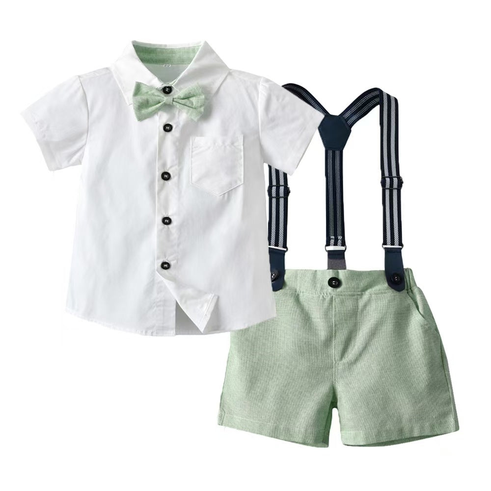 Baby Fashion Summer Party Dress Set - T-shirt Set - Baby's World (view 4)
