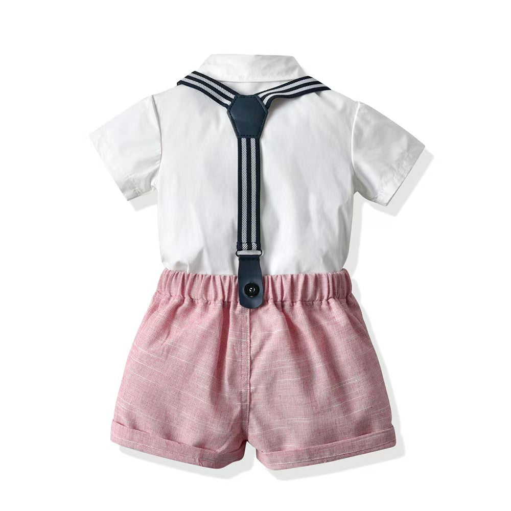 Baby Fashion Summer Party Dress Set - T-shirt Set - Baby's World (view 9)