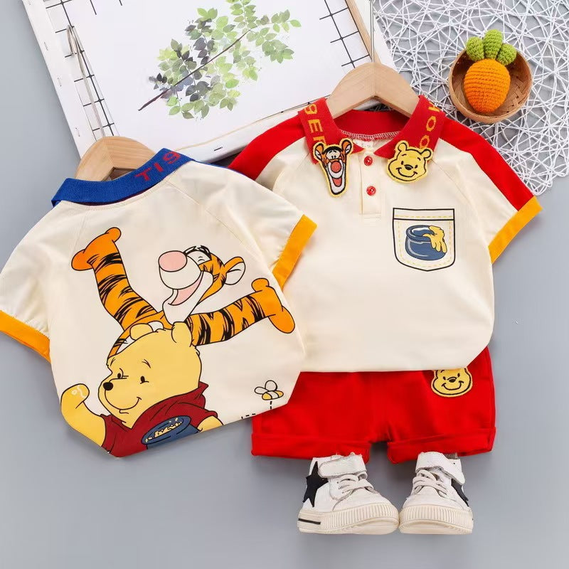 Baby Boy Fashion Dress Set Bangladesh | Original Imported Kids Outfit Set - T-shirt Set - Baby's World