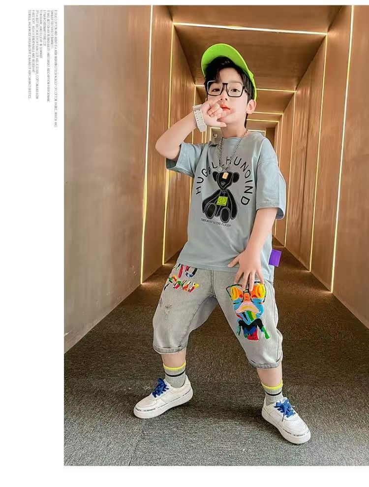 Boy Fashion Dress Set - T-shirt Set - Baby's World (view 10)