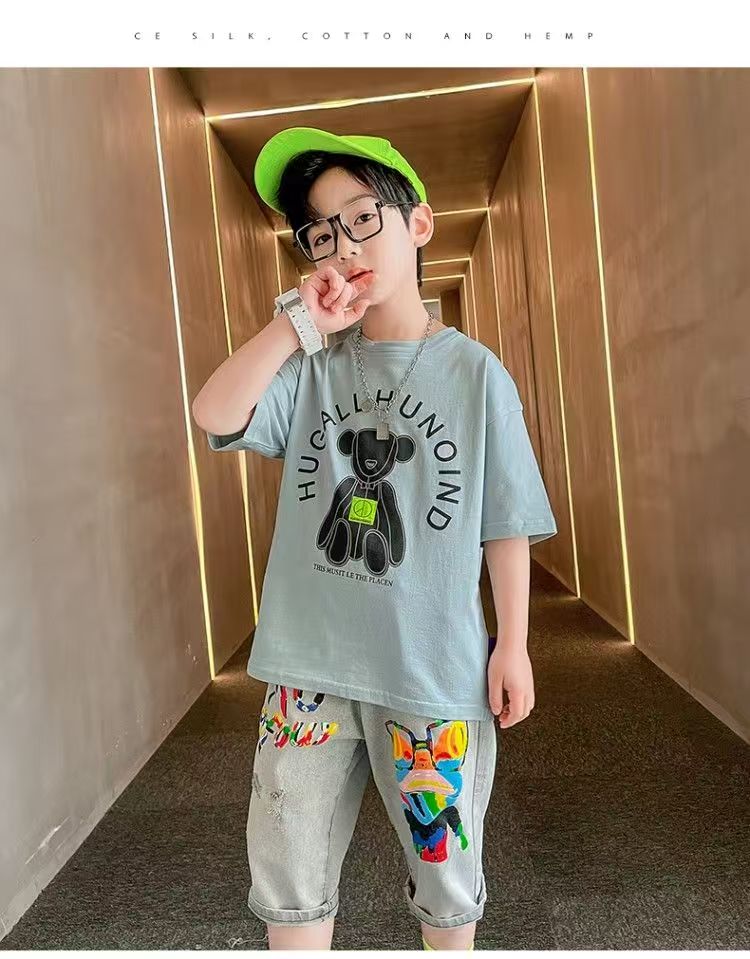 Boy Fashion Dress Set - T-shirt Set - Baby's World (view 11)