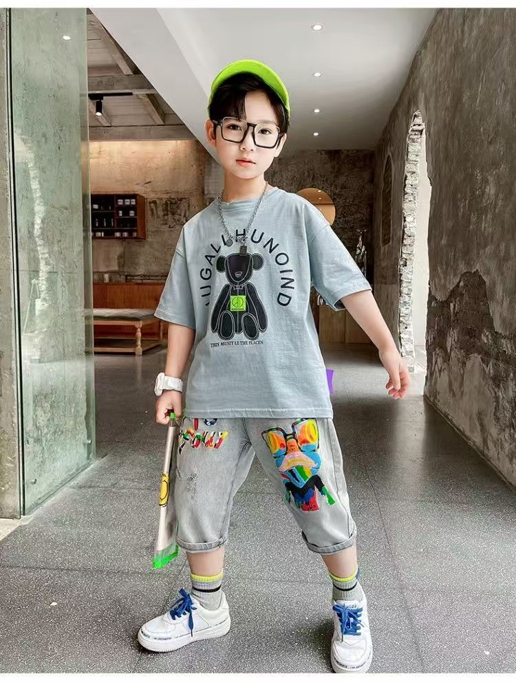 Boy Fashion Dress Set - T-shirt Set - Baby's World (view 12)