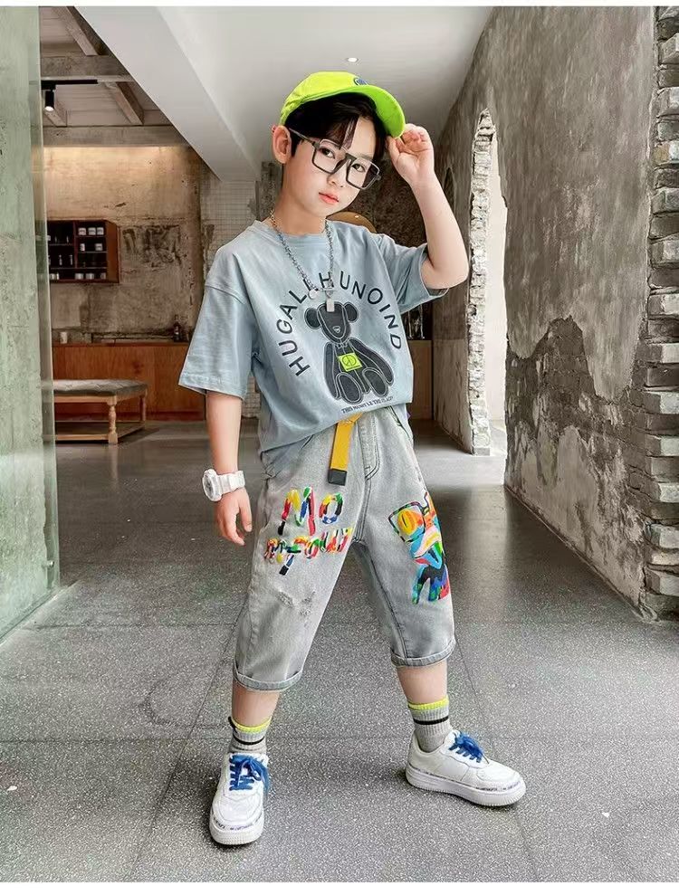 Boy Fashion Dress Set - T-shirt Set - Baby's World (view 13)