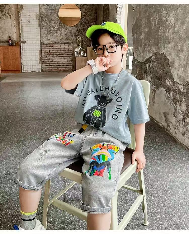 Boy Fashion Dress Set - T-shirt Set - Baby's World (view 14)