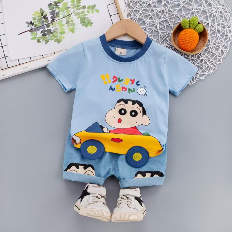 Boys Casual fashion Dress Set - T-shirt Set - Baby's World (view 2)