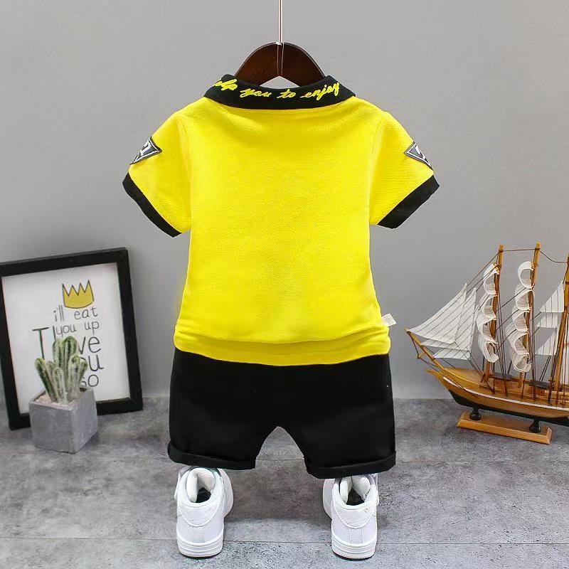 Children Fashion Dress Set Bangladesh | Original Imported Stylish Kids Outfit Set - T-shirt Set - Baby's World (view 4)
