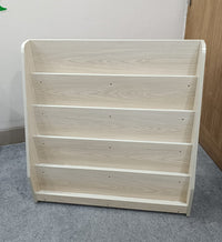 Montessori bookshelf 5layer Made by Board (Length 32inch x Height 32inch x Width 12inch)