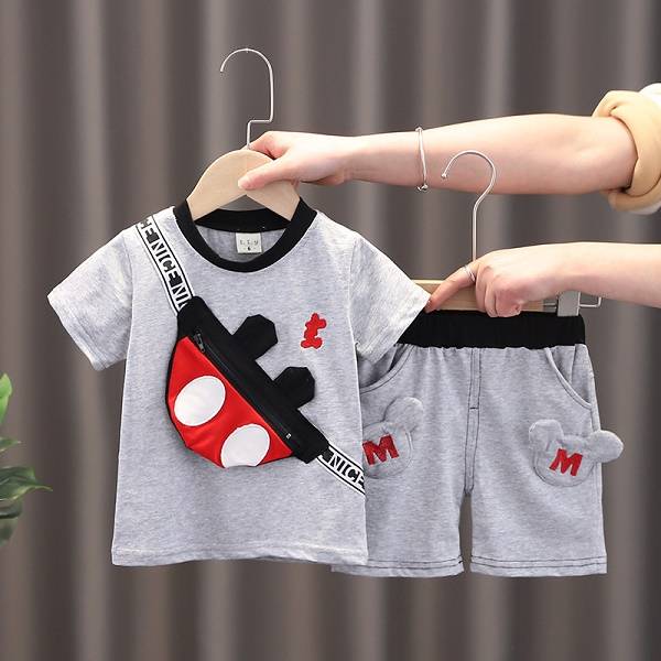 Baby Boy Casual Dress Set Bangladesh | Original Imported Comfortable Kids Outfit - T-shirt Set - Baby's World