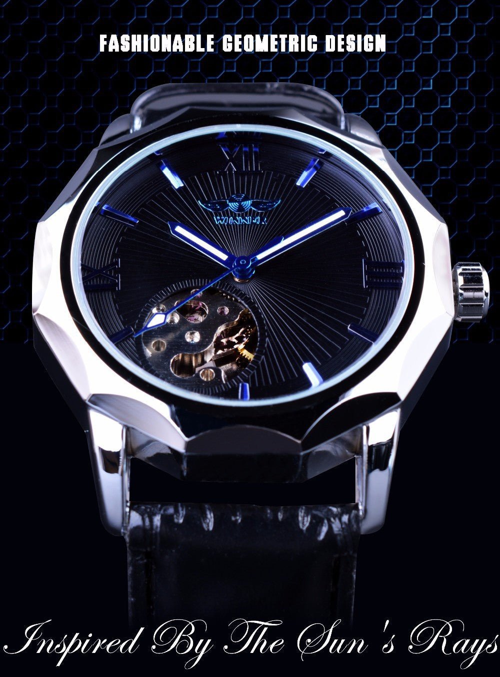 A factory selling hot money, WINNER authentic mechanical watches, men's mechanical watches - BaBy's World